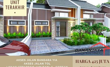 Hunian bsa utk Tempat Usaha Akses Strategis & Mudah Jln Bsar