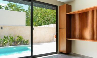 Casa con jardin y alberca privada,  residencial con amenidades, Valenia