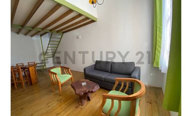 Venta Loft Duplex amoblado Cerro Santo Domingo