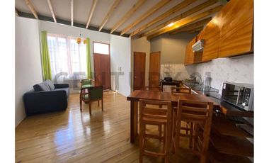 Venta Loft Duplex amoblado Cerro Santo Domingo