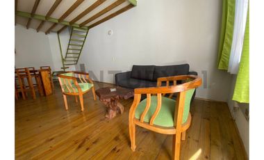 Venta Loft Duplex amoblado Cerro Santo Domingo