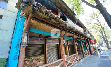 LOCAL COMERCIAL CON PISO DE OFICINAS SOBRE INSURGENTES SUR