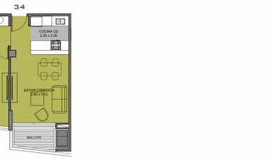 VENTA DE DEPARTAMENTOS 2 AMBIENTES A ESTRENAR EN CANNING CENTER - DESDE U$S 77.550