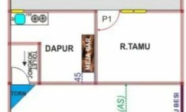 Rumah Siap Huni Murah Konsep Limasan Modern