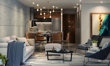 Departamento en Torre Residencial en Huasteca Santa Catarina Nuevo León