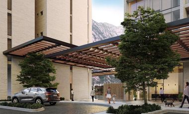 Departamento en Torre Residencial en Huasteca Santa Catarina Nuevo León