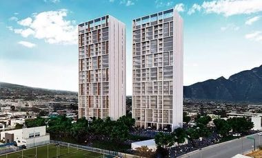 Departamento en Torre Residencial en Huasteca Santa Catarina Nuevo León