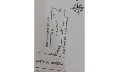 Terreno en Rio de las Avenidas Pachuca