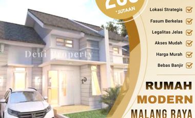 Promo Rumah Mewah di Naufal dekat Bandara Abd Saleh Pakis