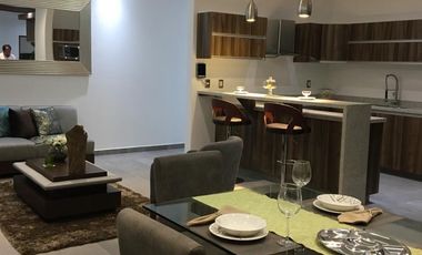 Departamento de lujo con amenidades, áreas comunes, Gym, alberca, roof, ludoteca y más.
