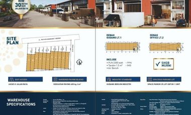Ciamik Mewah, Gudang Forte Warehouse, Gresik, Siap Pakai | Br152 G