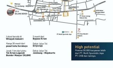 Ciamik Mewah, Gudang Forte Warehouse, Gresik, Siap Pakai | Br152 G