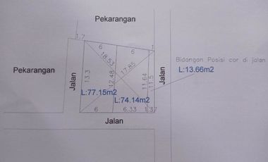 RUMAH DIJUAL BERBAH, HANYA 300 JUTAAN
