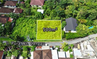 Tanah 500m2 Lingkungan Villa Pinggir Jalan di Babakan