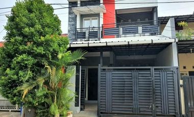 Rumah Hadap Taman Cluster Duta Bumi Harapan Indah Bekasi