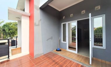 Rumah Hadap Taman Cluster Duta Bumi Harapan Indah Bekasi
