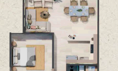 Departamento en Venta en San Benito, Najau, km 24.5 Costa Esmeralda(Pent garden)