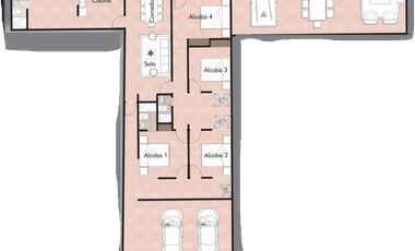 casa en venta en bochalema. Cod V2370