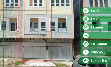 Ruko dijual di Sungai Raya, Kubu Raya, Kalimantan Barat