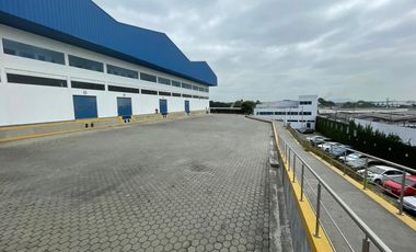 Vía Daule se alquila bodegas 14800 m2 ideal para farmaceuticas