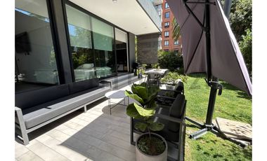 Departamento en Venta con jardin, 1D/2B, Vitacura