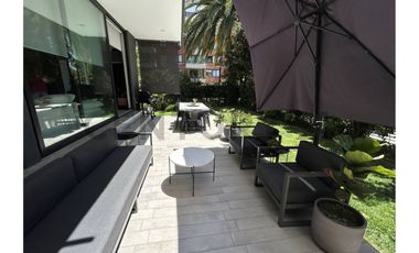 Departamento en Venta con jardin, 1D/2B, Vitacura