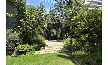 Departamento en Venta con jardin, 1D/2B, Vitacura