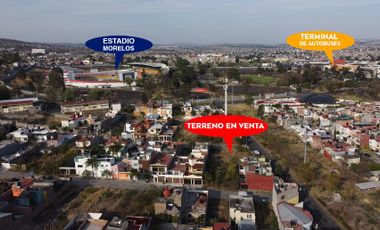 Se vende terreno en Morelia, Col. Defensores de Puebla