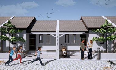 Rumah SIAP HUNI ! termurah sedunia hanya 160jt