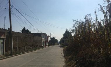 EN VENTA TERRENO DE 3,500m2, EN SAN ANDRÉS CALPAN, CHOLULA, A SOLO $2,200 EL m2, ES ESQUINA, 1 CALLE PAVIMENTADA Y SERVICIOS A PIE DE CALLE, ES PROPIEDAD CON ESCRITURA