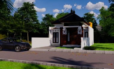 Rumah Siap Bangun Depan Candi Prambanan Nuansa Jawa Modern.