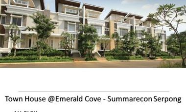 Cluster Emerald Cove Town House Mewah @Sumarecon Gading Serpong