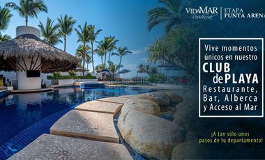 Vidamar etapa Punta Arena de 3 recámaras y club de playa Acapulco