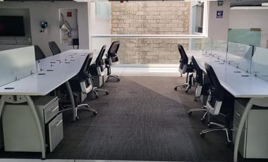EXCELENTES OFICINAS EN UN EDIFICIO CON SEGURIDAD Y RECEPCIÓN EN PLANTA BAJA 581.00M2