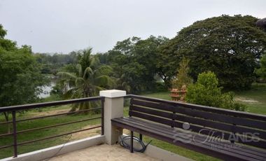 BEAUTIFUL 6 BED / 6 BATH LUXURY HOME WITH 195 METERS OF RIVERFRONT JUST 15 KM FROM DOWNTOWN KANCHANABURI!!!