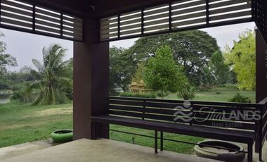 BEAUTIFUL 6 BED / 6 BATH LUXURY HOME WITH 195 METERS OF RIVERFRONT JUST 15 KM FROM DOWNTOWN KANCHANABURI!!!