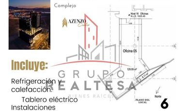 Oficina Corporativa Renta Torre Azenzo 46,648 Martar R132