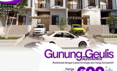 Griya Gunung Gelis Hunian Modern Mewah Murah Jatinangor Sumedang DP All in 5 JT