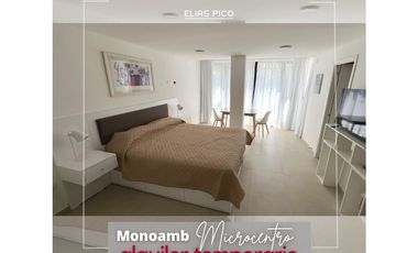 ALQUILER TEMPORARIO - Monoambiente A ESTRENAR zona Microcentro MdP