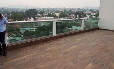 DEPARTAMENTO PENTHOUSE VENTA DOS NIVELES EN SAN LUCAS TEPETLACALCO TLALNEPANTLA