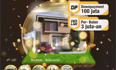 Hunian minimalis Type 45 Residensial Tambak Cemandi STU 3 BULAN