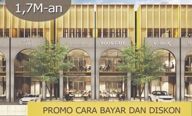 Diskon early bird ruko hook 3 lantai Tabespot Tabebuya BSD
