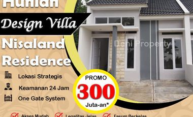 Rumah murah minimalis di Nisaland Cemorokandang
