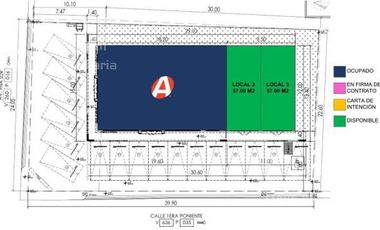 Local Comercial en Renta de 57 m2 en Primera Poniente Sur, Barrio Guadalupe, Cintalapa, Chiapas.