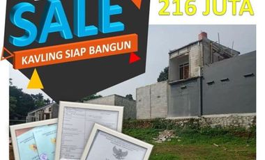 Tanah Luas 144 Meter Dekat Stasiun