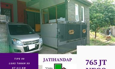 Rumah SIAP HUNI di Jatihandap, Cicaheum, Bandung Timur DEKAT PADASUKA DAN CIMENYAN