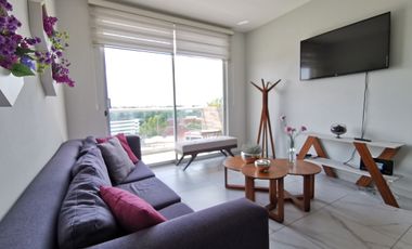 Renta Departamento Amueblado, Lomas de Angelopolis, Park view, Distrito Sonata