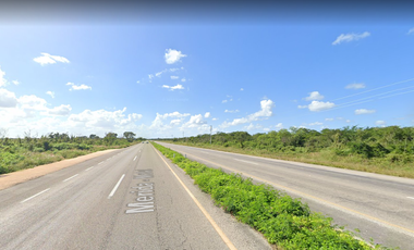 VENTA TERRENO 4.9 HA AL PIE DE CARRETERA MERIDA-MOTUL MOCOCHA  YUCATAN