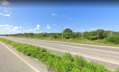 VENTA TERRENO 4.9 HA AL PIE DE CARRETERA MERIDA-MOTUL MOCOCHA  YUCATAN