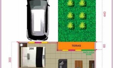 Mini Apartemen Landed Harga 158 Juta Include IMB